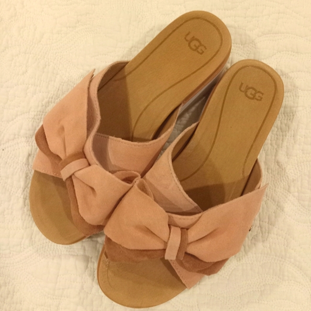 Ugg Coral Suede Slippers